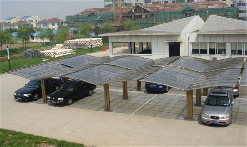 葉榭鎮政府鋁合金車棚工程