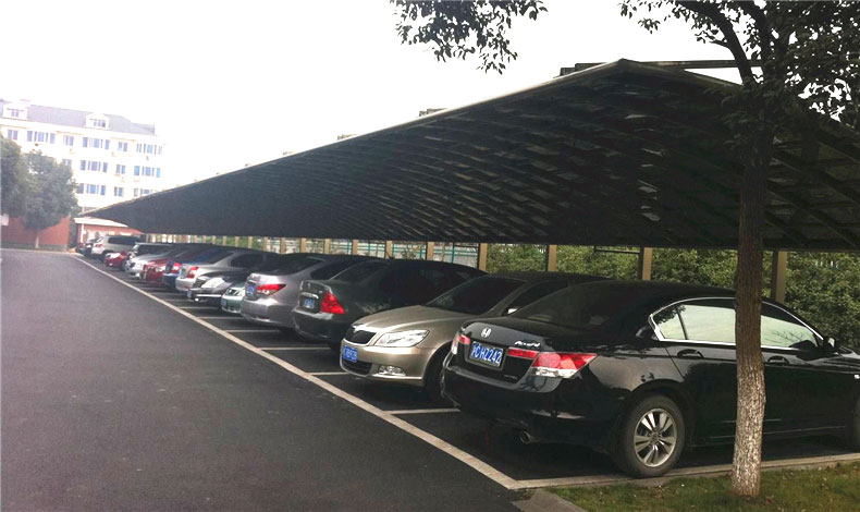 上海車棚廠家告訴你鋁合金車棚搭建應注意的問題