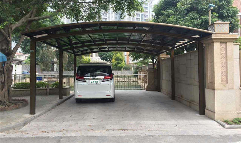 私家車(chē)車(chē)棚的四種款式