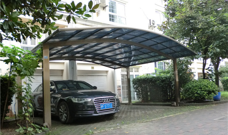 緊跟時代腳步，美觀又實用的鋁合金車棚。