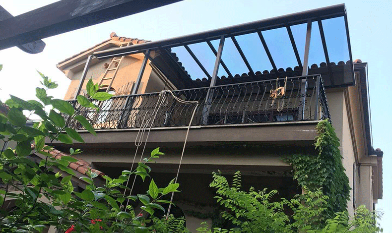 至尊卡爾露臺棚的效果怎么樣？