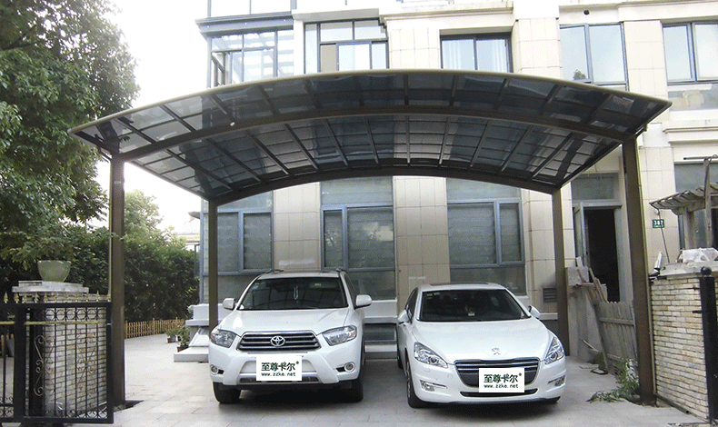 鋁合金車棚在當下城市，美妙的存在