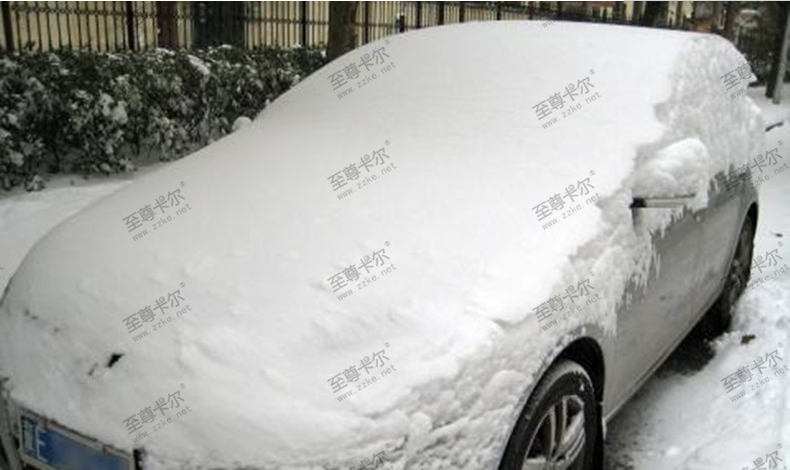 大雪來臨沒裝車棚的抓緊了，讓愛車安全過冬