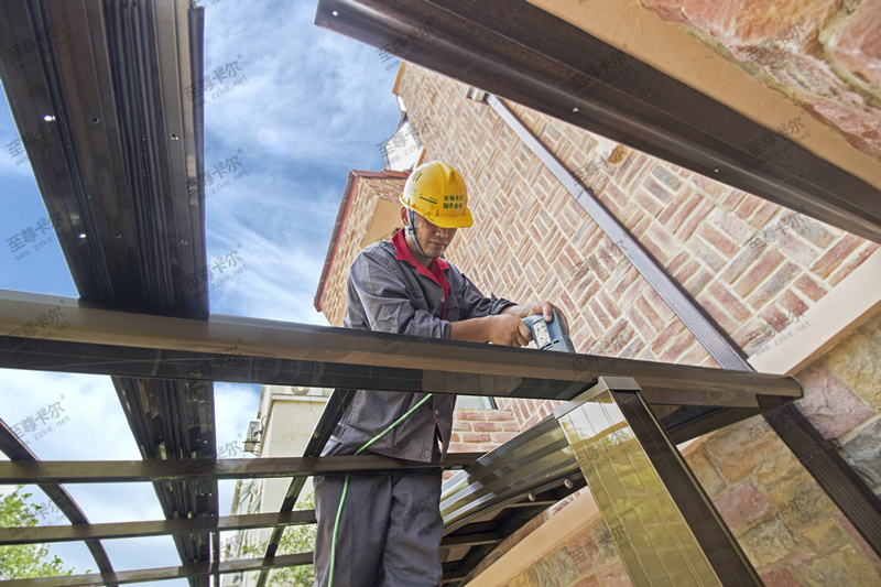 鋁合金車棚該怎么選購，車棚廠家告訴你
