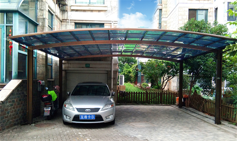 為什么說(shuō)鋁合金車棚會(huì)成為戶外停車棚的首選？