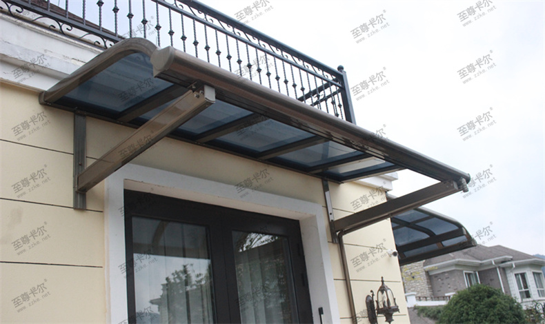 為何大家都選擇在別墅窗戶(hù)和陽(yáng)臺(tái)上安裝鋁合金雨棚？