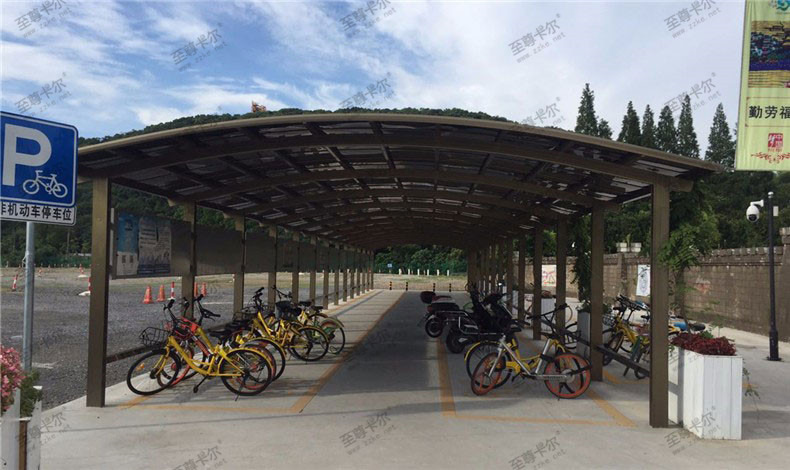 實(shí)用性極強(qiáng)的電動(dòng)車(chē)充電棚你了解多少？先看看這些電動(dòng)車(chē)充電棚圖片