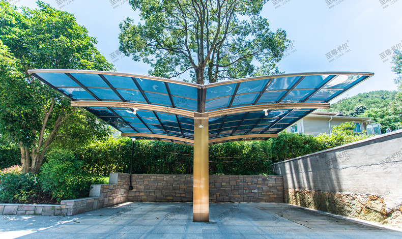 快來看看這套別墅汽車車棚效果圖！我承認，它真的很優秀！