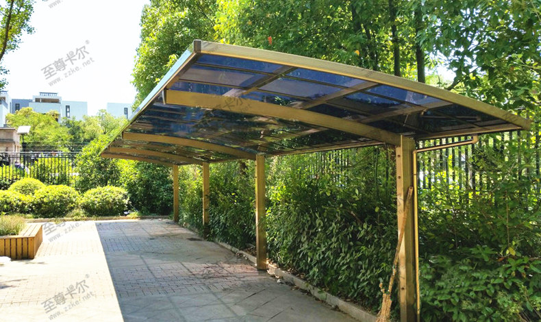 非機動車雨棚做法，小區(qū)非機動車雨棚施工方法