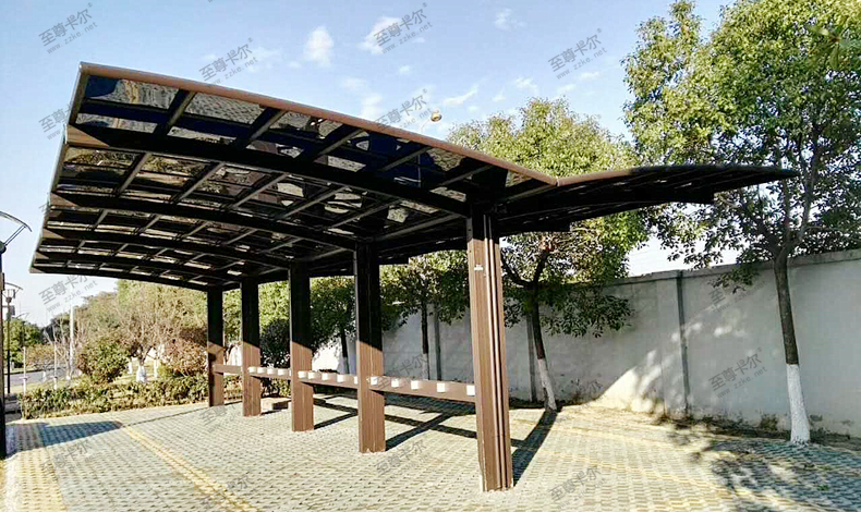 非機(jī)動車棚怎么做？這個(gè)小區(qū)電動車充電棚改造后房價(jià)都漲了！