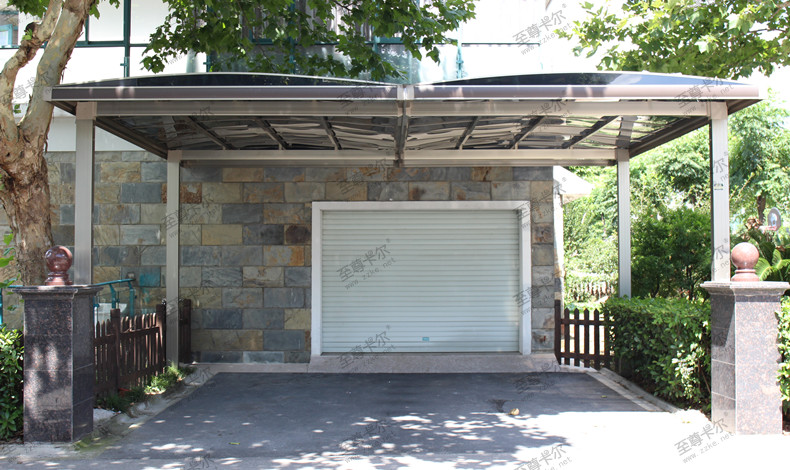 做車棚，除了膜結構還有這種選擇，你知道什么是耐力板車棚嗎？