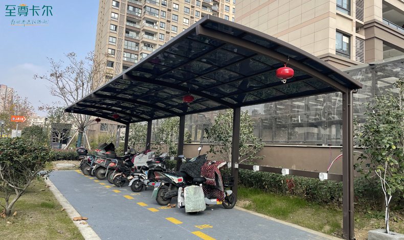 小區(qū)電動(dòng)車(chē)棚定制安裝？