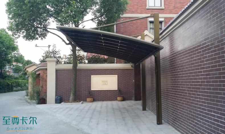 小區(qū)內(nèi)可以裝車棚嗎？停車棚圖片效果圖？