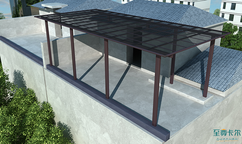 鋁合金雨陽(yáng)棚？遮雨棚用什么材料好又安全？