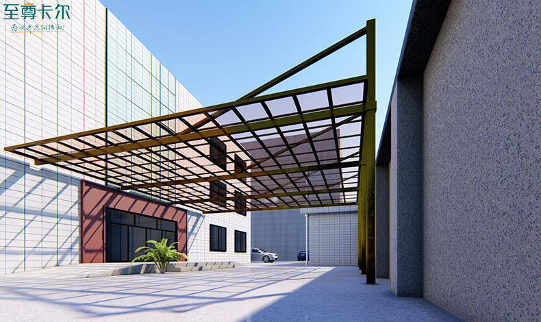 上海鋁合金車棚廠家？上海家用鋁合金汽車停車棚？