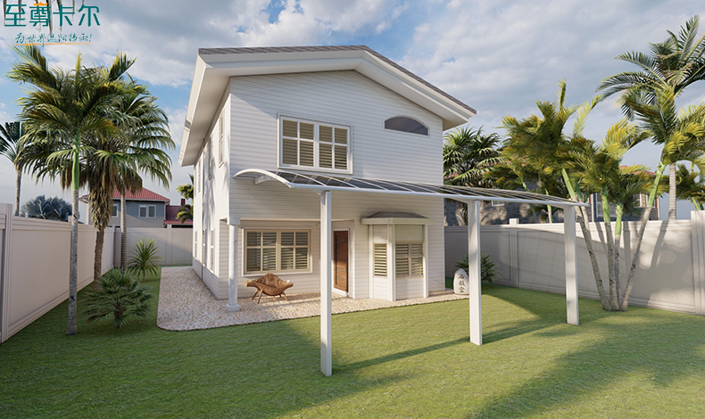 武漢哪里有做雨棚的？耐力板雨棚效果圖？