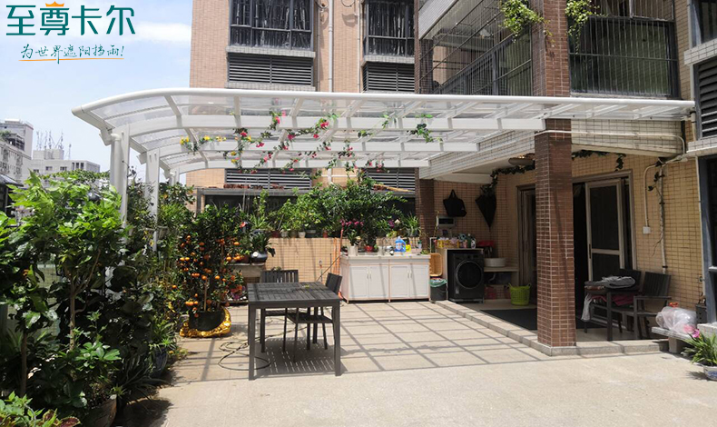 別墅戶外遮陽棚價格？別墅遮陽棚圖片？